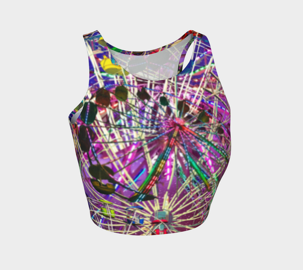 Monde Wheel Crop Top