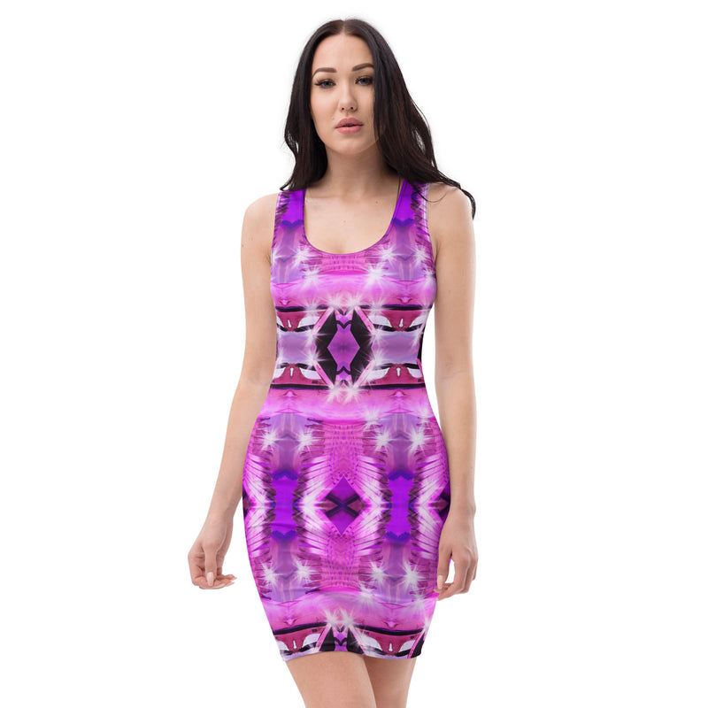 Glue and Rubber Bands NYE Bodycon Dress