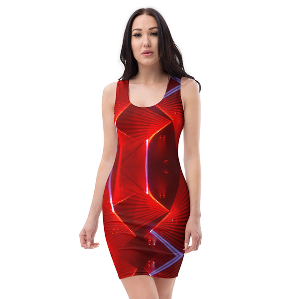 Sword in Mouth Bodycon Dress