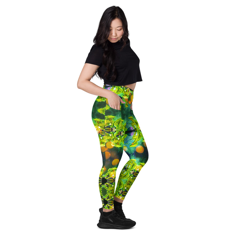 Lizards NYE Leggings with Pockets