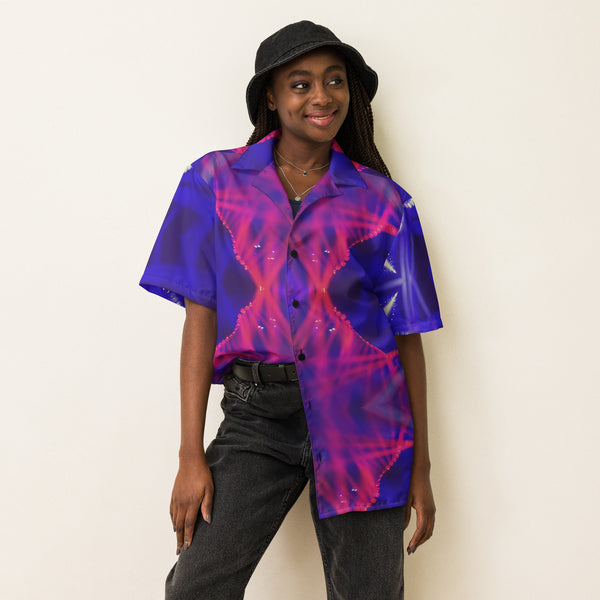 Soaring Now Oversized Button Shirt - Unisex