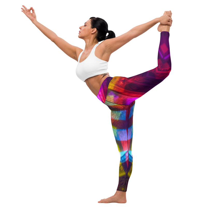 Lavender Sachet Yoga Leggings