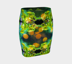 Lizards NYE Fitted Skirt