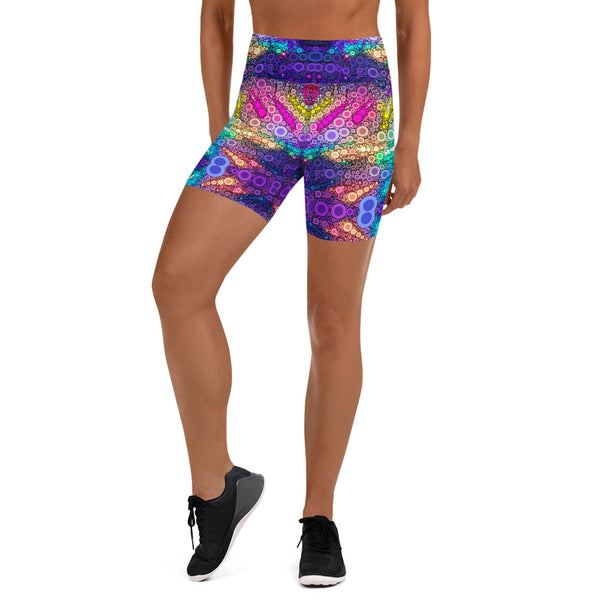 NEW! Sewn On Yoga Shorts - A Circus of Light 