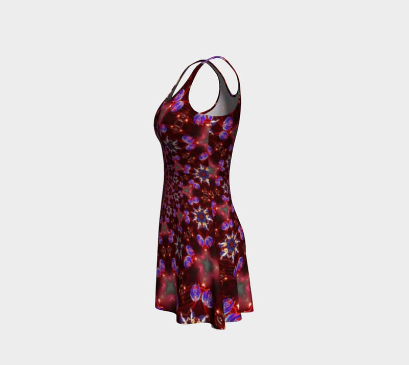 Scarlet Flare Dress - A Circus of Light 